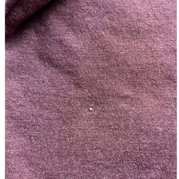 REI Men's Fleece Hoodie Jacket Size L Rust Full Zip Organic Cotton Outdoor - Picture 9 of 9